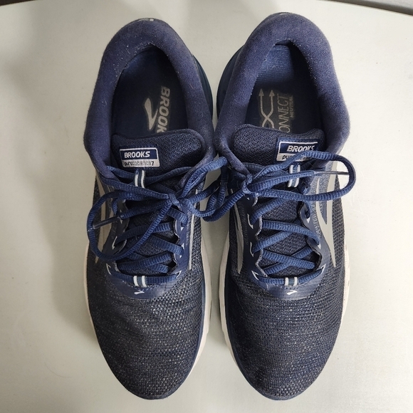 Brooks PureCadence 7 Mens Running Shoes Navy Blue-Size 11.5 main image 12